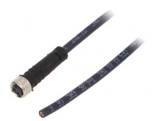 Cablu de conectare M8 3 PIN drept 3m 60VAC 4A foto