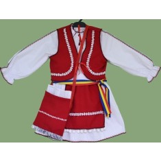Costum popular National fetite 4 ani