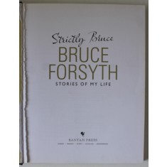 STRICTLY BRUCE , STORIES OF MY LIFE by BRUCE FORSYTH , 2015