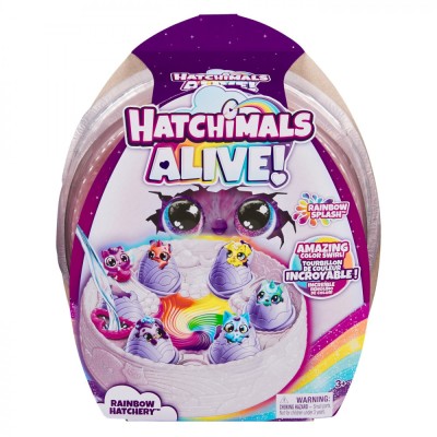 Hatchimals Alive Set Curcubeu foto