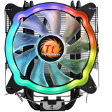 Cooler procesor Thermaltake UX200, 12 V, Putere 130 W, Iluminare aRGB, Compatibil Intel /AMD, Negru