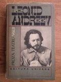 LEONID ANDREEV - PROZĂ - TEATRU - VOL.3