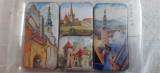 XG Magnet frigider - tematica turistica - Estonia - Tallin - set 4 magneti