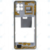 Samsung Galaxy A42 5G (SM-A426B) Capac mijloc prismă punct gri/alb GH97-25855B