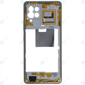 Samsung Galaxy A42 5G (SM-A426B) Capac mijloc prismă punct gri/alb GH97-25855B foto