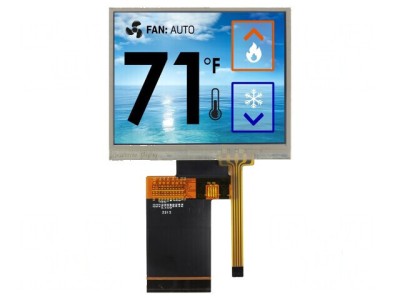 Afişaj TFT 3,5 inch 320x240 LED RGB foto