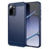 Husa pentru OnePlus 15R, Techsuit, Carbon, Albastra