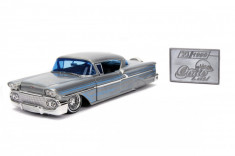 Macheta metalica Chevy Impala Hard Top 1958 scara 1:24 foto