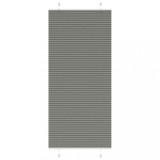 vidaXL Jaluzea plisată Antracit 95x200 cm Lățime țesătură 94,4 cm