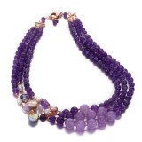 Cumpara ieftin Colier Dream din ametist și perle