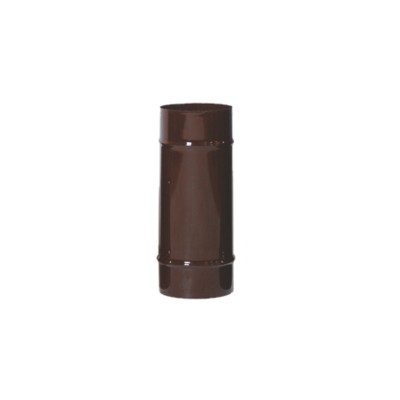 Burlan emailat evacuare fum, maro, 120 mm x 50 cm foto