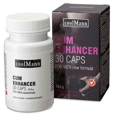 CoolMann Cum Enhancer - Capsule Crestere Volum Spermă 30 buc foto