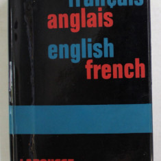 DICTIONNAIRE FRANCAIS - ANGLAIS , ENGLISH - FRENCH , par LOUIS CHAFFURIN et JEAN MERGAULT , ANII '70