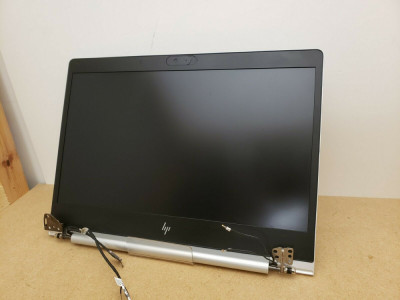 Ansamblu Display complet cu capac, rama, balamale si cablu video Laptop, HP, EliteBook 735 G5, 830 G5, FHD, 6017B0892101 foto