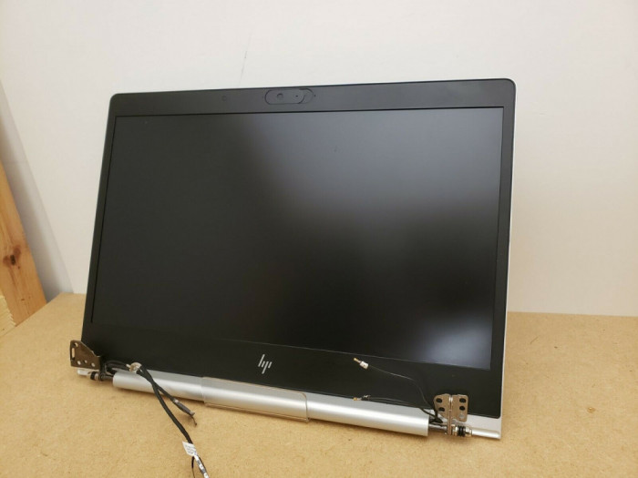 Ansamblu Display complet cu capac, rama, balamale si cablu video Laptop, HP, EliteBook 735 G5, 830 G5, FHD, 6017B0892101