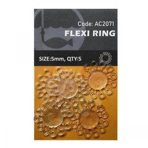 Flexi Ring Orange 10mm 5 buc/plic foto