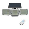 Lampa Solara Perete, Panou Extern, Breckner Germany, 2000mAh, 3 Moduri Iluminare, IP65