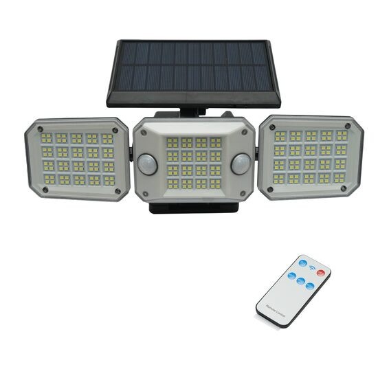 Lampa solara de perete, panou extern, 2000 mAh, 3 moduri, IP65, Breckner Germany GartenVIP DiyLine