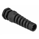 Garnitura de etansare a cablului PG11 cu protectie uzura Negru, Delock 60343