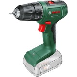 Masina de gaurit si insurubat (bormasina) pe acumulator Bosch EasyDrill 06039D8000, 18 V, 1630 RPM, 40 Nm, 13 mm mandrina rapida, fara acumulator/inca