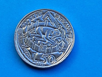 50 Lire 1975 Vatican-UNC- foto