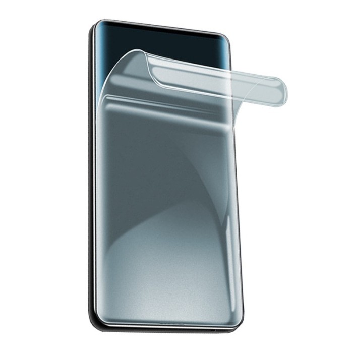 Folie de protectie, flippy, pentru iphone 15 pro, flexible hidrogel mat, full cover, reparare automata, transparent