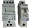 Set transformator de sonerie (8-24V) si sonerie 8V cu montaj pe sina DIN, Omu System