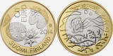 Finlanda moneda comemorativa 5 euro 2014 - Natura nordica Apa - UNC, Europa