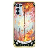 Husa compatibila cu Oppo A5 (2020) model Ace of wands, Silicon, TPU, Viceversa, Transparent, Carcasa