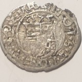 Ungaria 1 Denar 1536, Ferdinand I, Argint - Moneda Veche