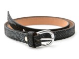 Curea EPICA neagra, F32, din piele naturala