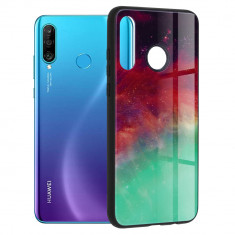 Husa pentru Huawei P30 lite / P30 lite New Edition, Techsuit Glaze Series, Fiery Ocean foto