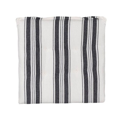 Perna pentru scaun, 40x40 cm, Negru/Alb, Bumbac/Poliester, ATU-080230 foto
