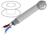Cablu DeviceNet litat Cu PVC gri 1x2x15AWG 1x2x18AWG
