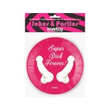 Set 6 Farfurii Super Dick Forever