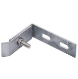 Cumpara ieftin Conector de colț de perete, 10 seturi, argintiu