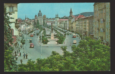 CPIB 21317 CARTE POSTALA - TARGU MURE, AUTOBUZ foto