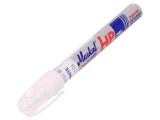 Marker cu vopsea lichidă albă rotund PAINTRITER HP