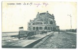 5173 - CONSTANTA, Cazinoul, Romania - old postcard, CENSOR - used - 1917