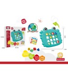 Broasca-sorter Jucarie Educativa Joc de Indemanare cu Forme Geometrice din Plastic Multicolor Varsta 3+ Ani