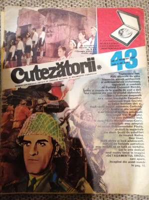 REVISTA CUTEZATORII ANUL X (NR 474) 21 OCTOMBRIE 1976 foto