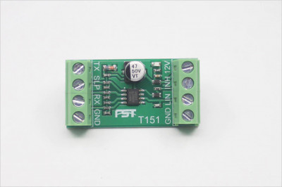 Adaptor convertor LIN to TTL TTL_UART to LIN bus bidirectional TJA1021 foto