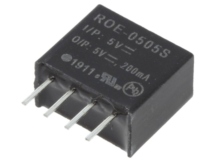 Convertor DC/DC 5V 1W SIP4