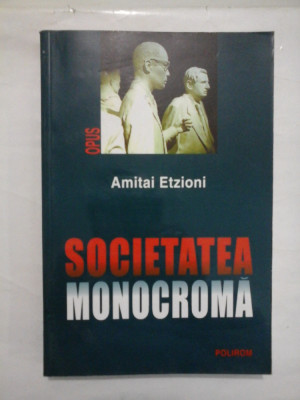 SOCIETETEA MONOCROMA - AMITAI ETZIONI foto