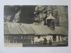 Carte postala necirculata circa 1905 Sinaia-Pestera Jalomiciorei foto