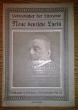 Frida Schanz - Volksbucher der Literatur - Neue deutsche Lyrik