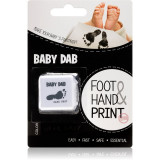 Baby Dab Foot &amp; Hand Print Grey cerneală pentru amprente copii 1 buc