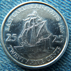 2g - 25 Cents 2016 East Caribbean States / Caraibe