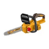 Motofierastrau INGCO CGSLI20126, 20V, Brushless, lama 300mm / 12&rdquo;, alimentare acumulator, EAN 6942141820175, greutate neta 6kg, fara acumulator si inc