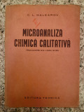 Microanaliza Chimica Calitativa - C.l. Malearov ,553278, Tehnica